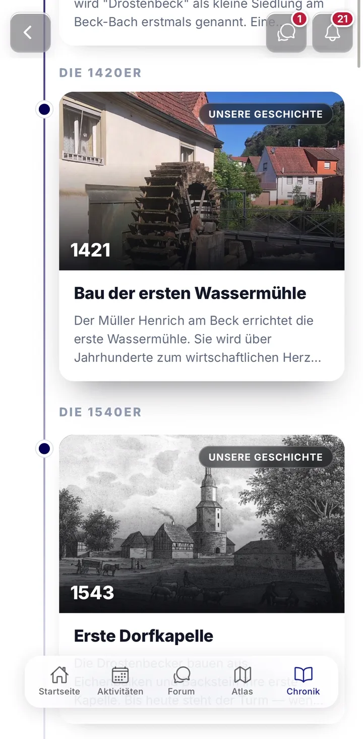 Vorschau: Vereinschronik