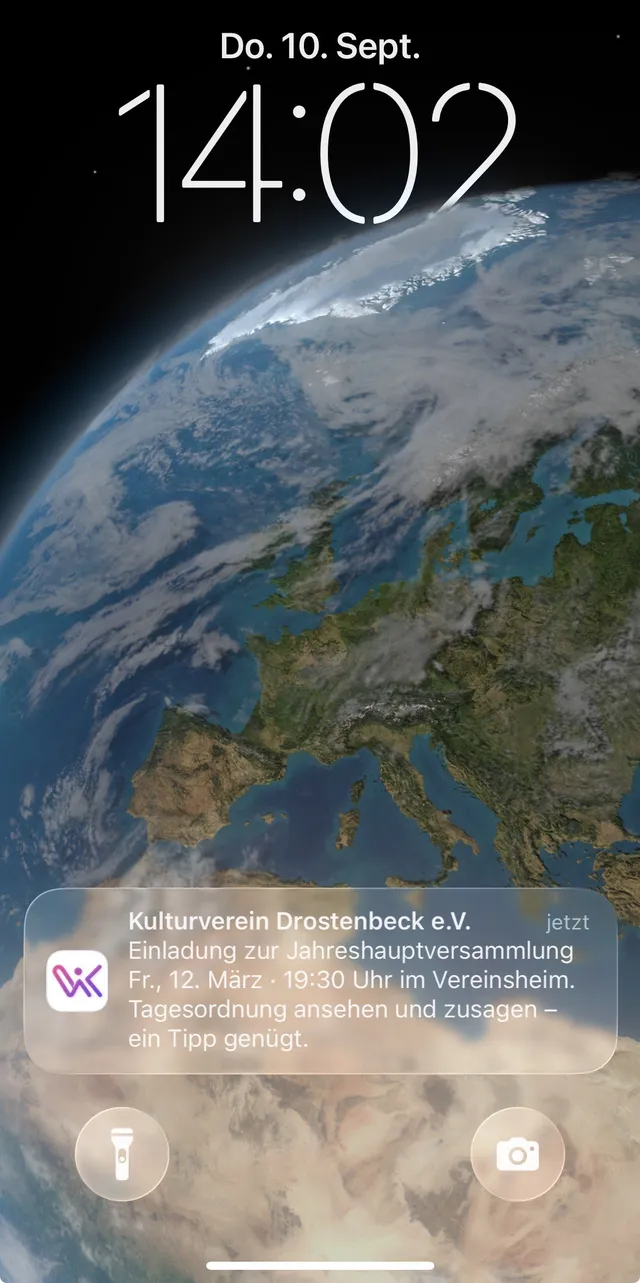 Vorschau: Eigene App